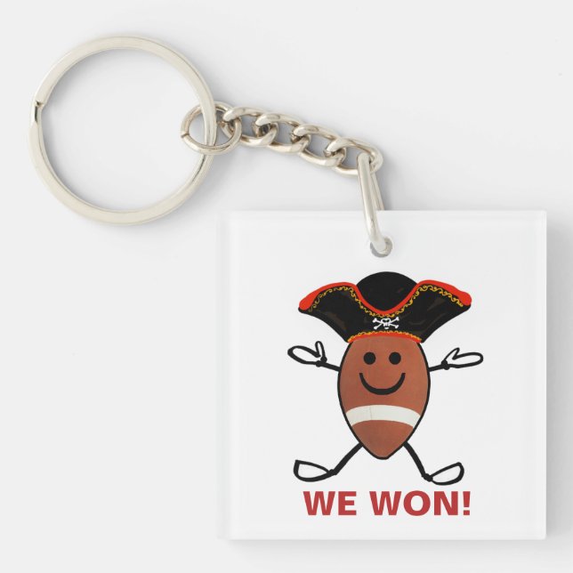 HAPPY FOOTBALL KEY RING (Front)