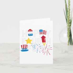 Happy Fourth Of July Card