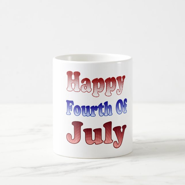 Happy Fourth of July Coffee Mug (Center)