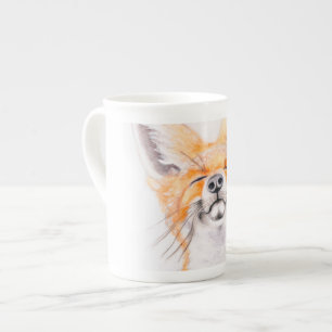 Happy Foxy Bone China Mug