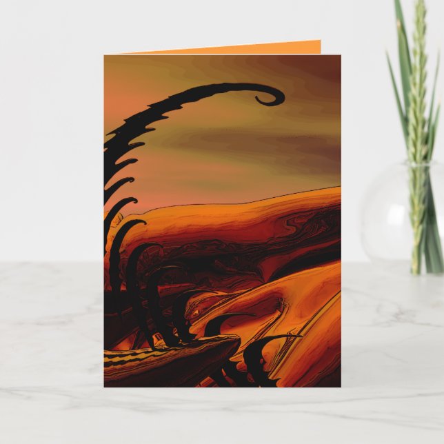 Happy fractalling holiday card (Front)