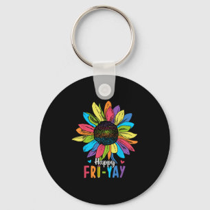 Happy Fri-yay Friday Lovers Fun Teacher Key Ring