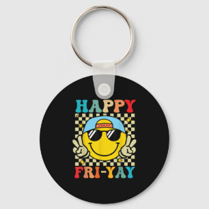 Happy Fri-yay Funny Fri Yay Teacher Student Friday Key Ring