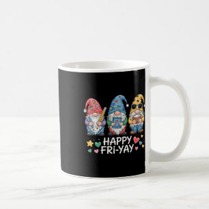 Happy Fri-yay Teacher Fry Yay Friday Weekend Funny Coffee Mug