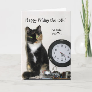 Happy Friday 13th- I've fixed your TV Card