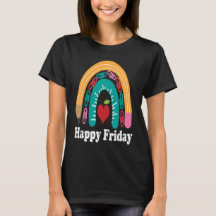 Happy Friday Classroom Weekend Teacher Women's T-Shirt
