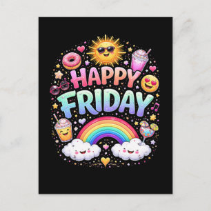 Happy Friday Postcard