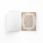 Happy friendship day card