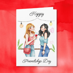 Happy Friendship Day   Celebrating a Friend Card