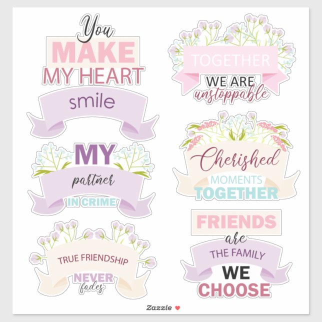 Happy Friendship day Quote  (Sheet)