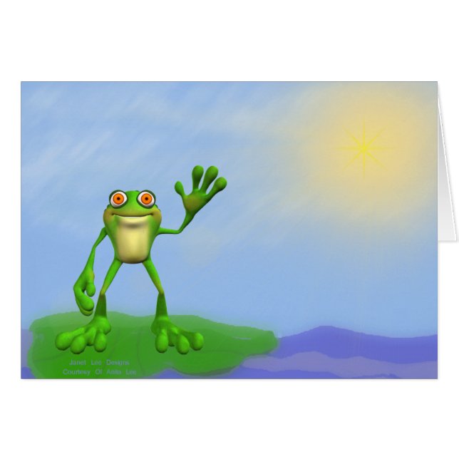 Happy Frog (Front Horizontal)