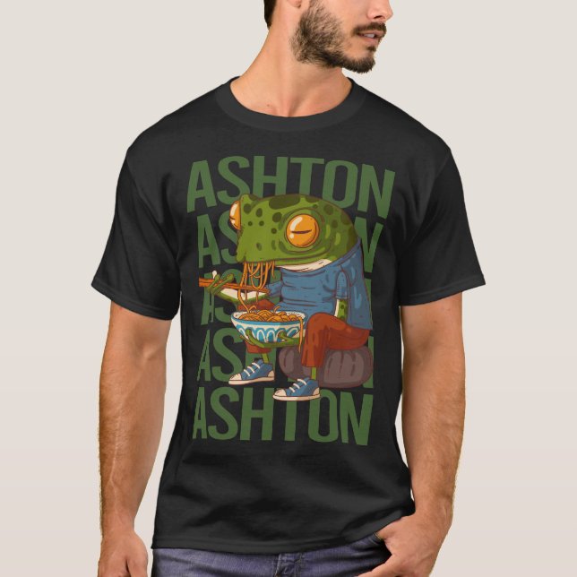 Happy Frog - Ashton Name T-Shirt (Front)