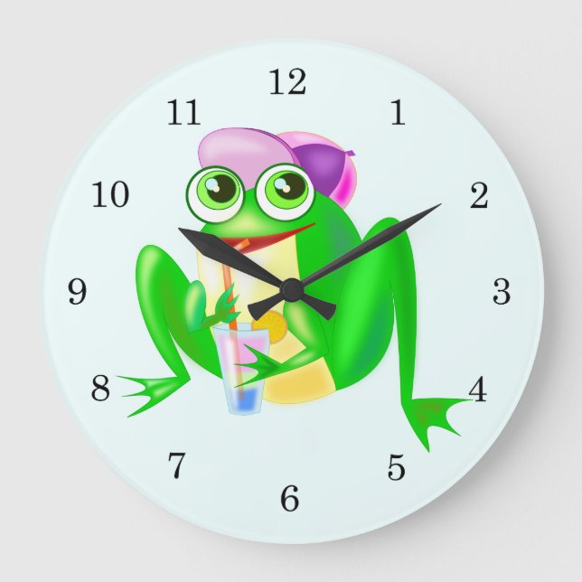 Happy Frog Clock (Front)