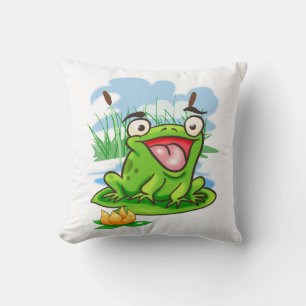 Happy Frog Cushion