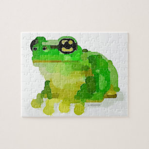 Happy Frog Jigsaw Puzzle