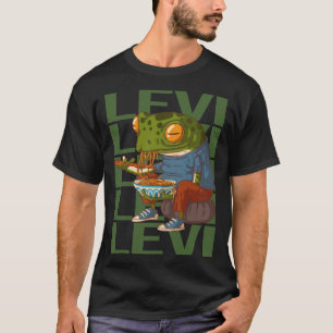 Happy Frog - Levi Name T-Shirt