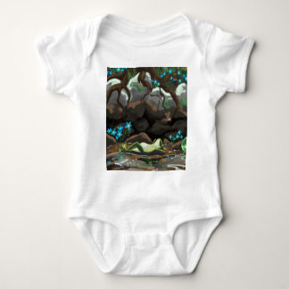 Happy frog mug baby bodysuit