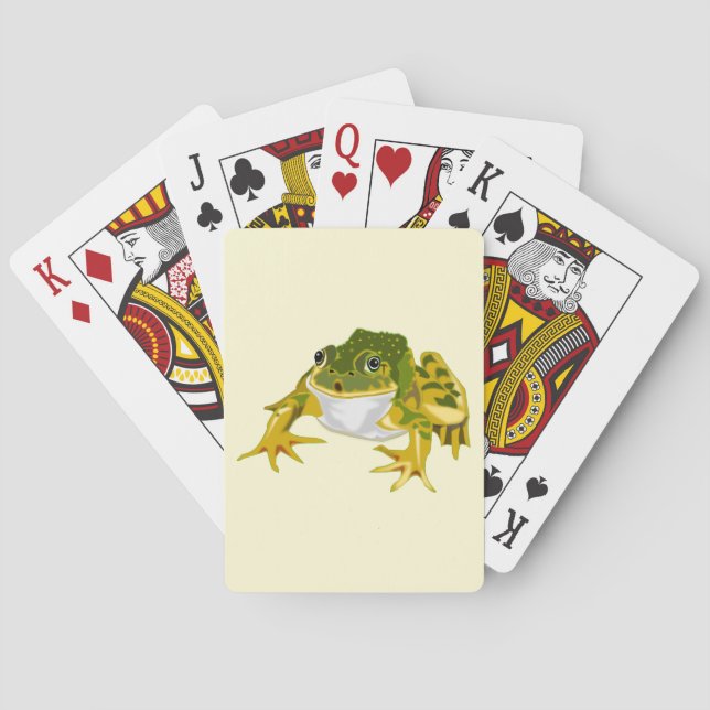 Happy Frog Playing Cards (Back)