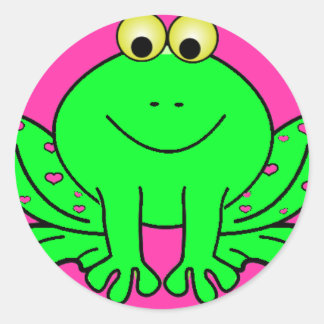 Happy Frog Sticker