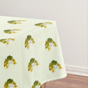 Happy Frog Tablecloth Choose Colour