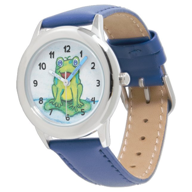 Happy Frog Watch (w/Numbers) (Angled)