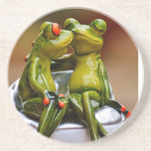 Happy Frogs Coaster