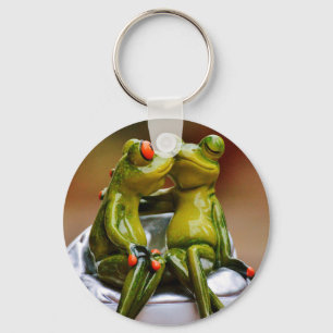 Happy Frogs Key Ring
