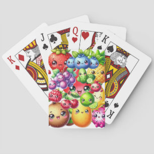 Happy Fruit Playing Cards