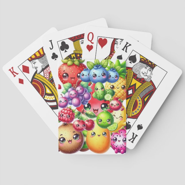 Happy Fruit Playing Cards (Back)