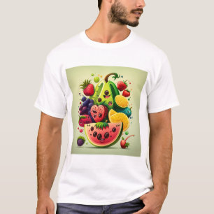 Happy fruit t shirt