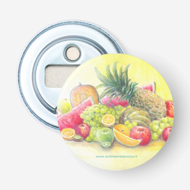 Happy fruits  bottle opener (Front)