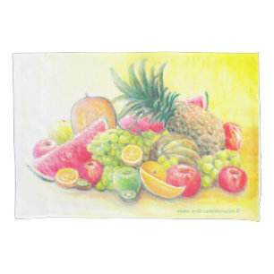 Happy fruits   pillowcase