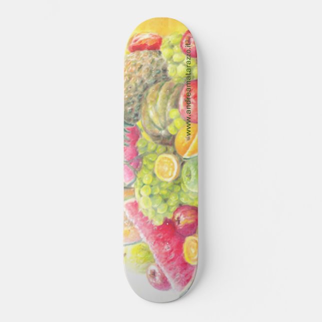 Happy fruits skateboard (Front)