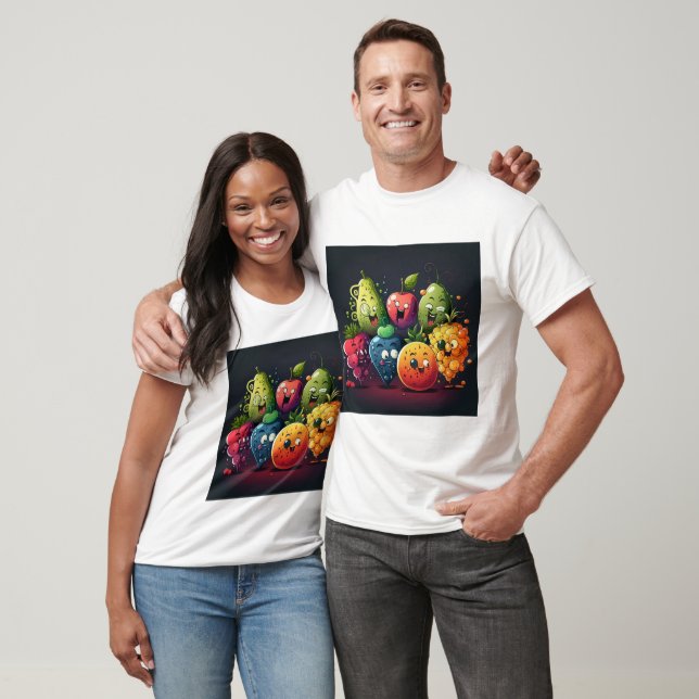 Happy fruits t shirt (Unisex)
