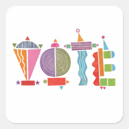 Happy Fun GOTV / Vote Sticker