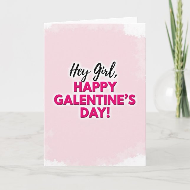 Happy Galentines Bestie Card (Front)