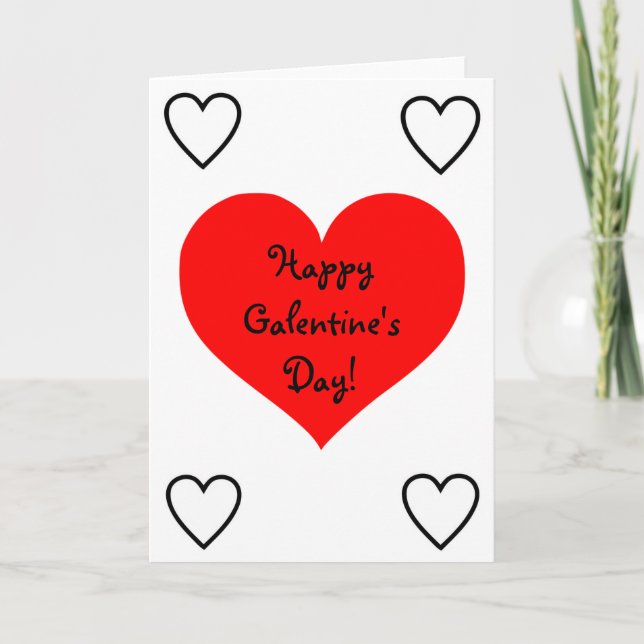 Happy Galentine's Day Card (Front)