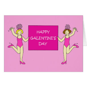 Happy Galentine's Day, February 13th.