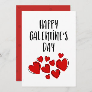 Happy Galentine's day girl friends Valentine's day Holiday Card