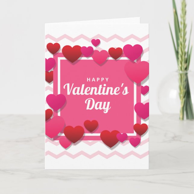 Happy Galentine's day girlfriends Valentine's day Holiday Card (Front)