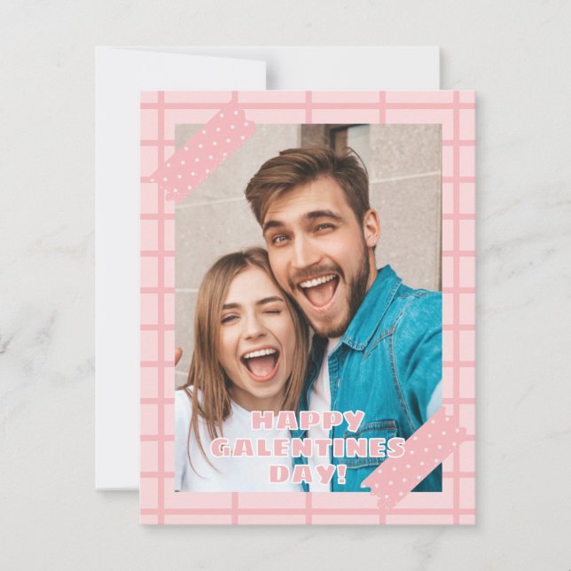 Happy Galentine's day greeting card (Front)