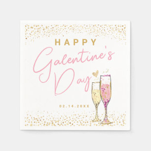 Happy Galentines Day Napkin