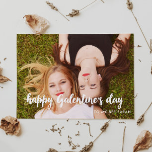 Happy Galentine's day photo card