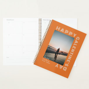 Happy Galentine's Day Photo Collage Couple Planner