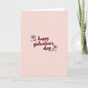 Happy Galentines Friendship Day Card