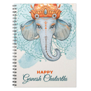 Happy Ganesh Chaturthi Notebook