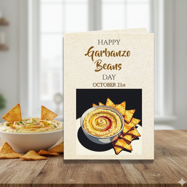 Happy Garbanzo Bean Day | October 21st Card (Creator Uploaded)