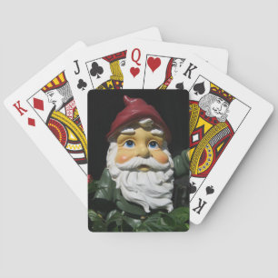 Happy Garden Gnome Playing Cards