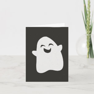 Happy Ghost Halloween Card