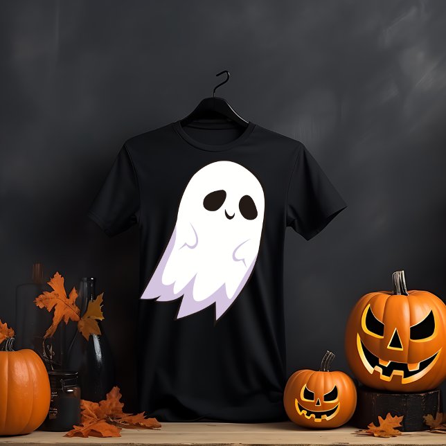 Happy Ghost Halloween T-Shirt (Creator Uploaded)